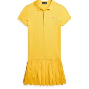 RALPH LAUREN
Girls Yellow Logo Polo Dress size 6